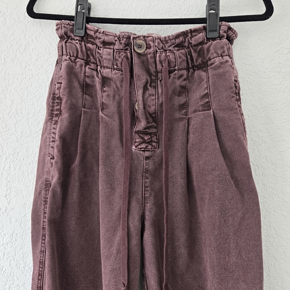Free People XS Margate Pleated Trouser - Picture 2 of 7